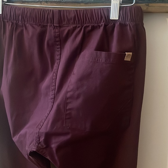 Roots Burgundy Pull On Ankle Pants Size Small - Picture 11 of 15